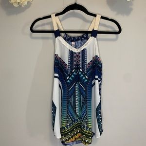 Xhilaration tank top/ boho tank top/